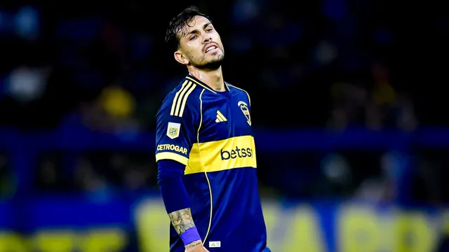 Paredes se sumó a la lista de lesionados de Boca. 