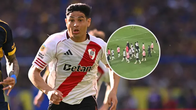 ¿Será sancionado? Maxi Salas le dio una trompada a un hincha de Boca y no se vio en TV