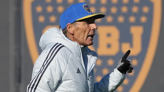 La firme medida de Russo con el plantel de Boca para la vuelta al trabajo