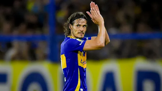 Edinson Cavani, delantero de Boca