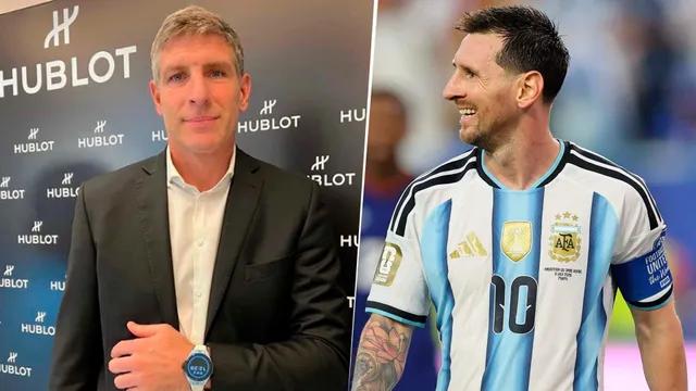Martín Palermo, conmovido por su encuentro con Messi: "Estaba como mi nene"