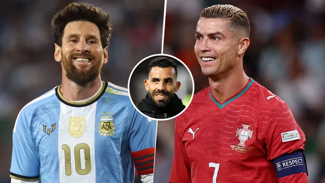 Tevez quiere juntar a Ronaldo y Messi en su despedida.
