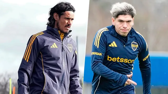 ¿Vuelven Edinson Cavani y Carlos Palacios? La noticia que podría cambiar la formación de Boca ante Barracas Central