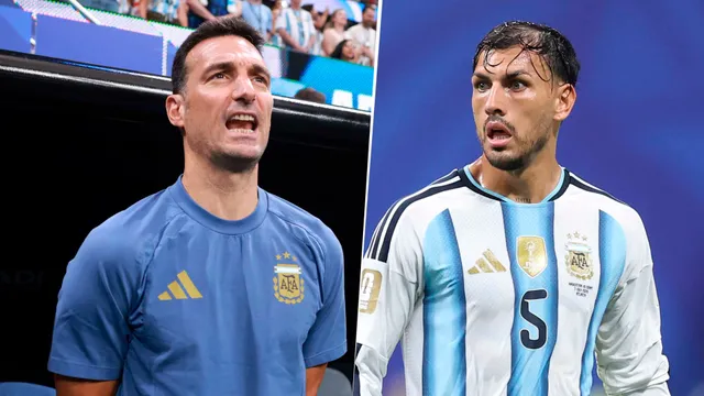 Scaloni valoró el aporte de Paredes en Argentina: "Con él, lo sacamos adelante"