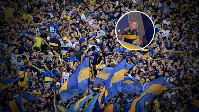 El cantito de la hinchada de Boca al actor de Hollywood que visitó La Bombonera