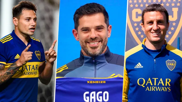 Zárate, Gago y Ledesma tienen a sus hijos en las inferiores de Boca.