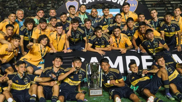 Mateo Mendia, el crack de la Reserva de Boca que fue campeón y quiere pelear por un lugar en Primera: "Mi cabeza está acá"