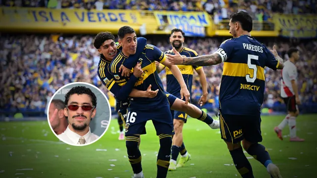 La picante canción de Bad Bunny que Boca le dedicó a River en redes
