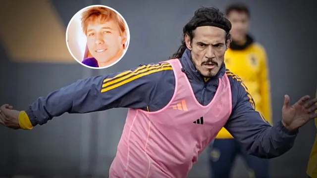 La hipótesis de Giorgio Armas sobre la mala racha de Edinson Cavani en Boca: "Brujería"