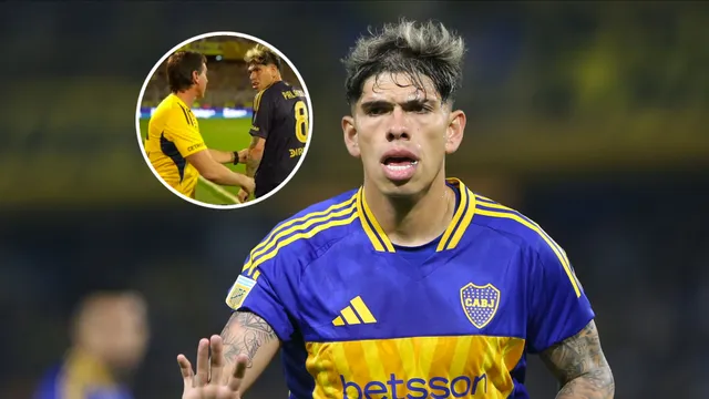 Qué pasará con Carlos Palacios tras su reclamo a Úbeda en pleno Boca-Central