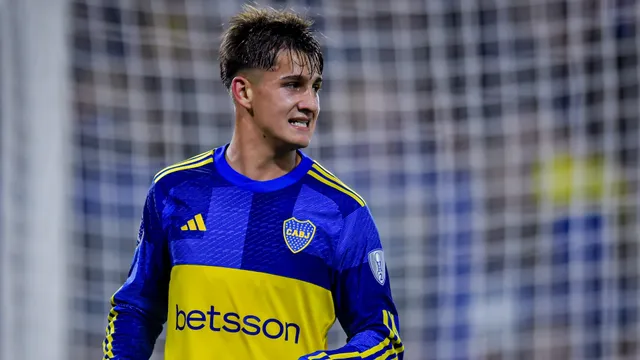 Iker Zufiaurre, el juvenil de Boca que Úbeda promovió al plantel profesional