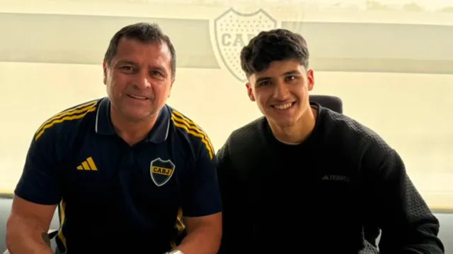 Quién es Matías Satas, el juvenil de Boca que sigue Arruabarrena y renovó su contrato con el club