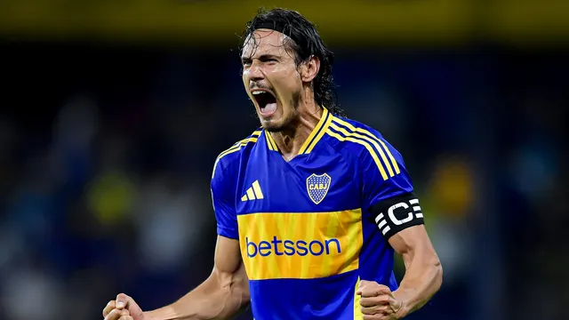 Edinson Cavani en Boca