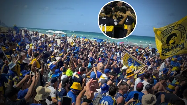 Un ex Boca llevó a sus hijos al banderazo de Miami: "Que vean lo que me tocó vivir"