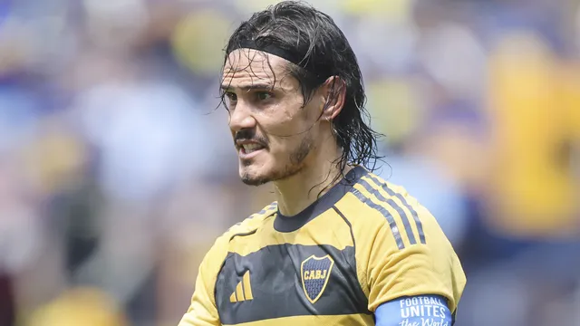 Edinson Cavani, delantero de Boca