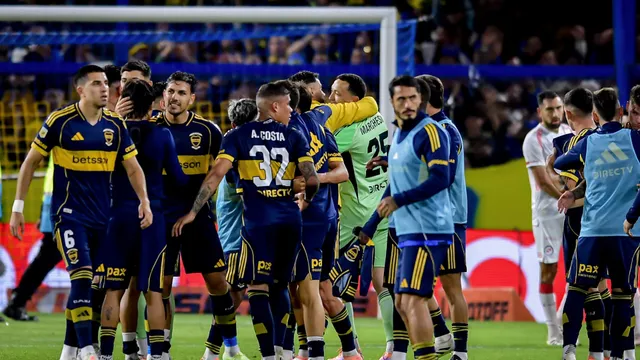 Alarma en Boca: Carlos Palacios terminó con un fuerte golpe el partido ante Argentinos