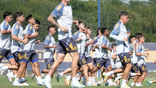 Úbeda, a cargo de la práctica: la buena noticia que recibió Boca en el último entrenamiento