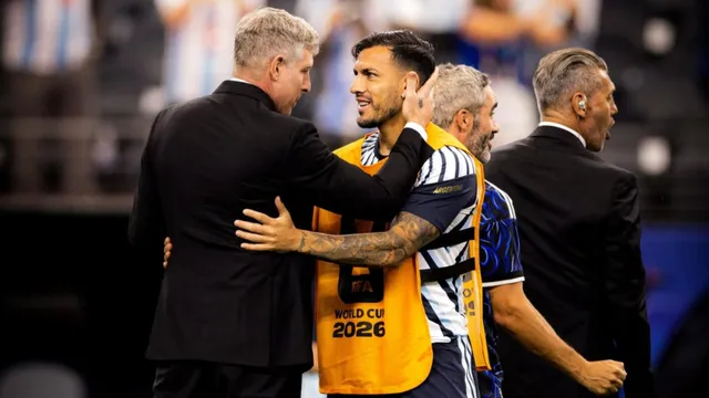 El cálido encuentro entre Leandro Paredes y Martín Palermo en el Mundial 2026