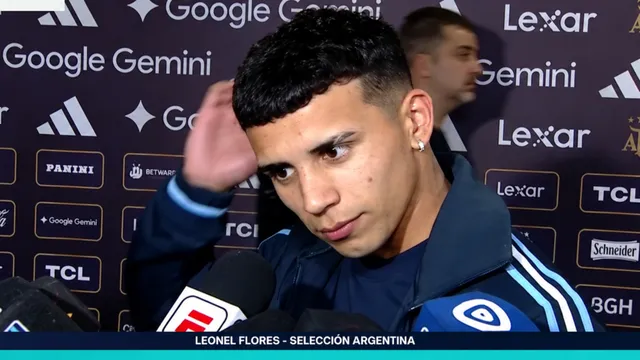Flores contó el consejo que le dio Messi.