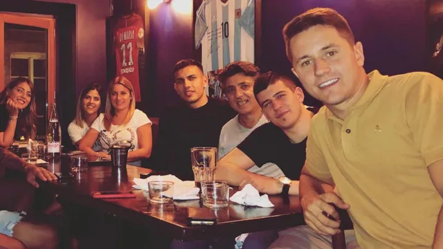 De verla por TV a jugarla juntos: el día en que Paredes y Ander Herrera vieron un partido de Boca en la Copa desde París