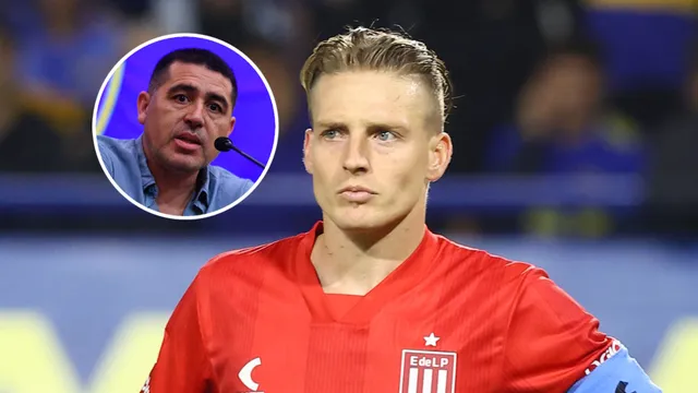 Santiago Ascacibar le respondió públicamente a Riquelme tras la propuesta de Boca a Estudiantes