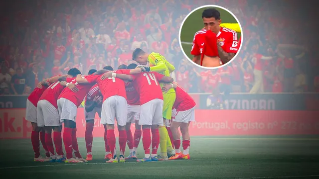 El duro golpe que recibió Benfica antes de Boca: Di María terminó en llanto