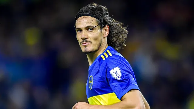 Edinson Cavani, delantero de Boca