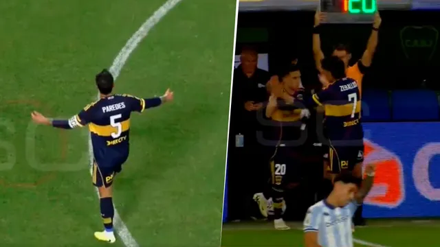 No se vio en TV: el fastidio de Paredes cuando Claudio Úbeda sacó a Exequiel Zeballos