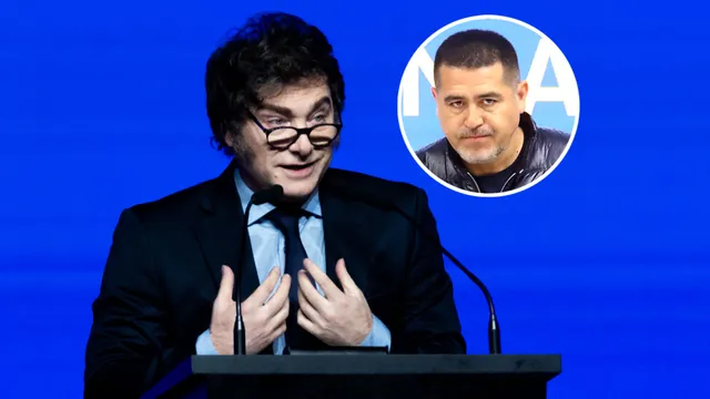 Javier Milei chicaneó otra vez a Riquelme en pleno discurso: “Lo eligieron los de River”