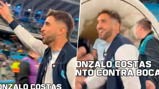 El picante cantito del hijo de Gustavo Costas en Racing antes del clásico: "Los de Boca son..."