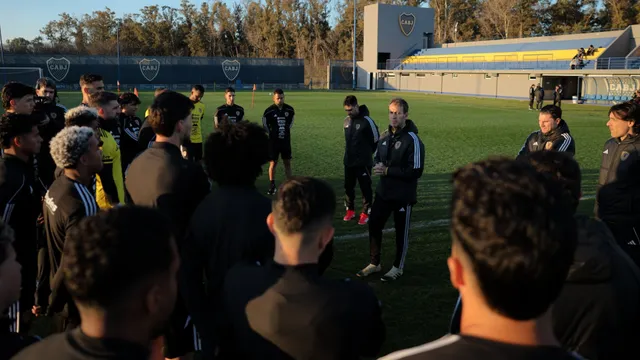 Las fotos de la Selección de Venezuela entrenándose en el Predio de Boca