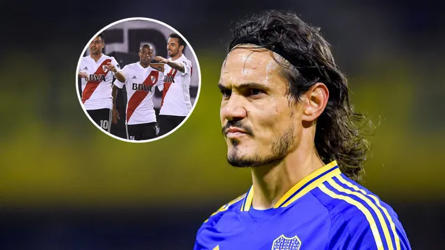 Scocco ganó todo en River y defendió a Edinson Cavani: "Me da bronca el destrato"