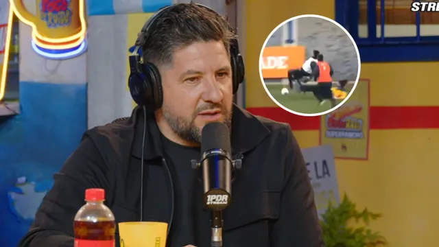Orión recordó la dura patada que le dio a Paredes en 2013 y le provocó una lesión. 