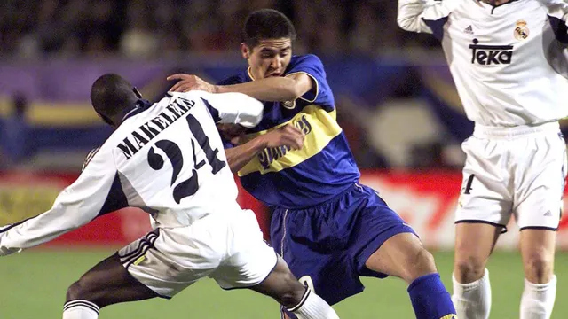 La divertida frase de Makelele sobre Riquelme en Japón 2000: "Yo sufrí, pero él también"