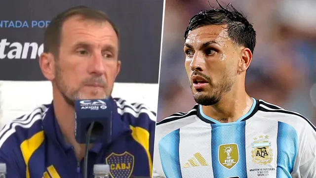 Paredes le envió un mensaje a Arruabarrena ni bien terminó el partido de Boca: "Siempre está ahí"
