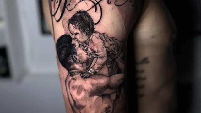 El tatuaje gigante que se hizo un jugador de Boca para su hija