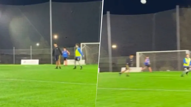 Marcelo Saracchi debe volver a Boca el 1 de julio y apareció jugando un picado con amigos