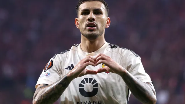 Leandro Paredes en la Roma