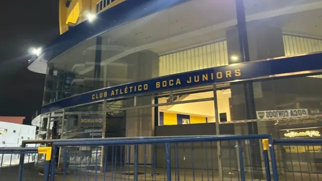 Así avanza la obra de Boca en la puerta principal de La Bombonera