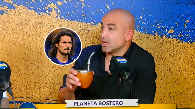 La postura del Tanque Silva sobre la situación de Cavani en Boca: "Cuesta entender"