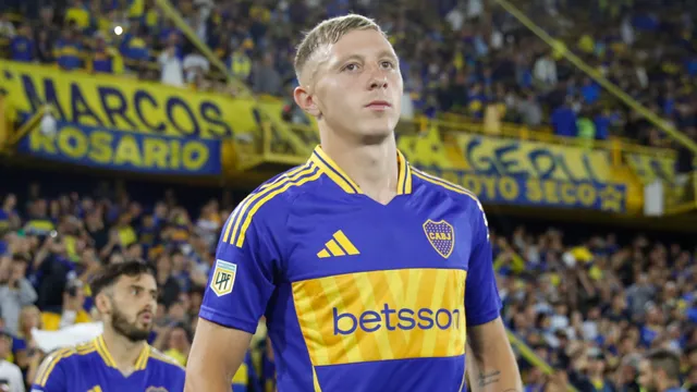 Juan Barinaga, el suplente de Boca que se perfila para ganarse un puesto como titular: "Anduvo bien"