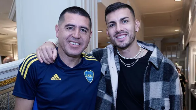 Riquelme habló con Paredes: qué charlaron y qué falta para que se concrete su vuelta a Boca