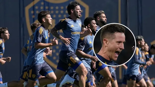 El juvenil de Boca que Ander Herrera sigue de cerca: "Me habla mucho y me da consejos"
