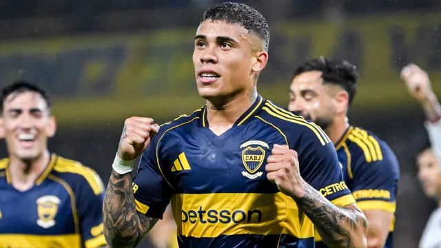 Ayrton Costa apareció justo: el gol de Boca para el 1-0 ante Argentinos Juniors