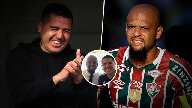 Los 4 regalos de Riquelme a Felipe Melo: "Quedarán por siempre"