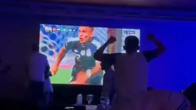 Cómo vivió el plantel de Boca el triunfo de Argentina ante Inglaterra
