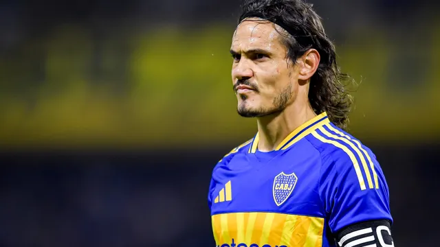 Edinson Cavani, delantero de Boca