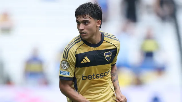 Exequiel Zeballos se destacó en la práctica de Boca y también pelea un lugar en el equipo