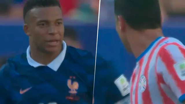 A lo argentino: el insulto de Mbappé a Junior Alonso que captaron las cámaras