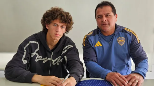 Quién es Facundo "Jagger" Herrera, el juvenil al que Boca blindó hasta 2028